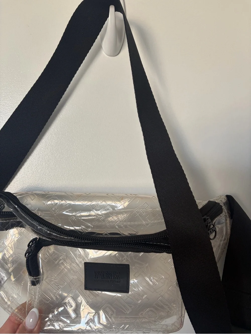 PINK Victorias Secret transparent pvc